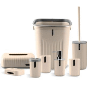 Set Accesorios de Baño 8 Piezas