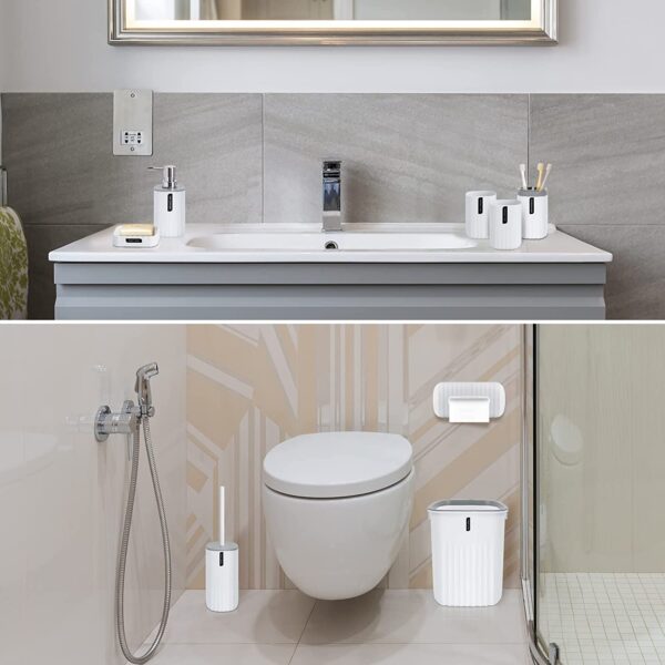 Set Accesorios de Baño 8 Piezas - Imagen 7