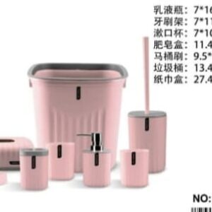 Set Accesorios de Baño 8 Piezas