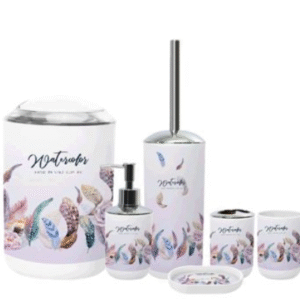 Set Accesorios de Baño 6 Piezas