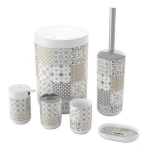 Set Accesorios de Baño 6 Piezas